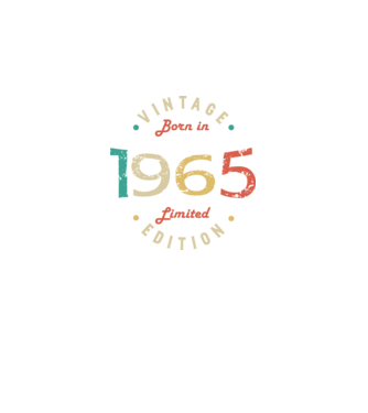 Born in 1965 minta fekete pólón