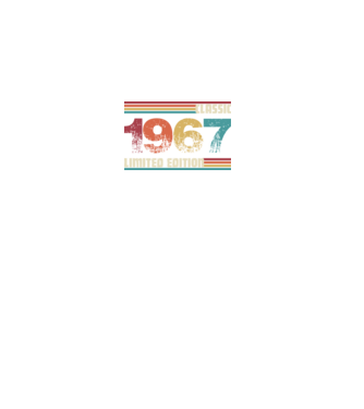 Classic 1967 minta fekete pólón