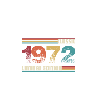 Classic 1972 minta fekete pólón