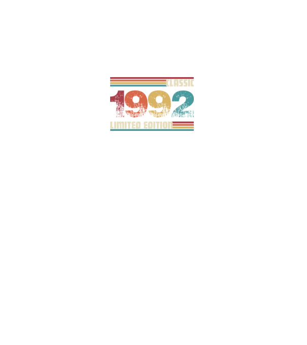 Classic 1992 minta fekete pólón
