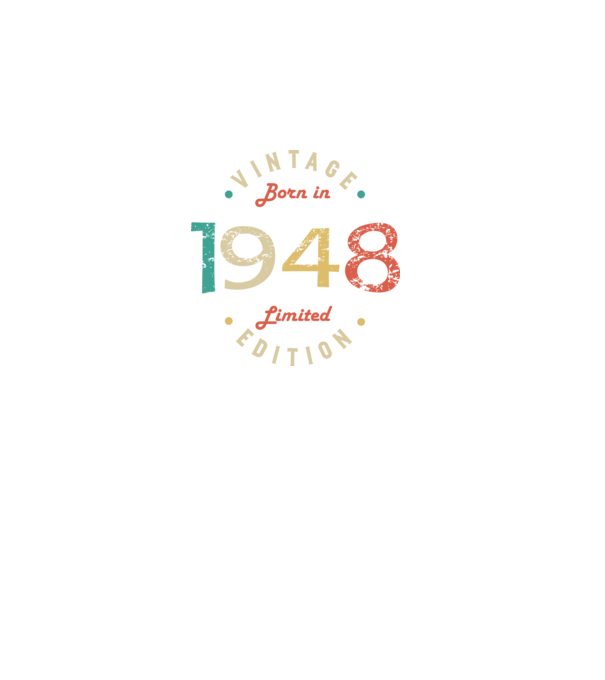 Born in 1948 minta fekete pólón