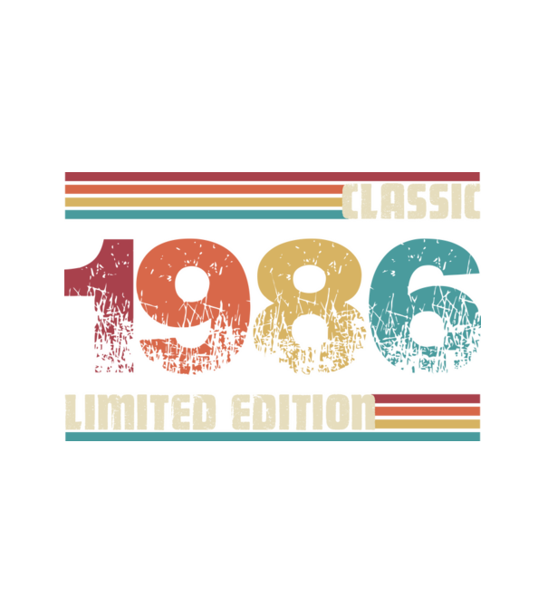 Classic 1986 minta fehér pólón