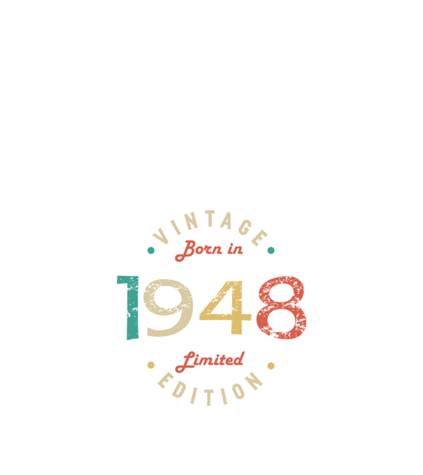 Born in 1948 minta fekete pólón