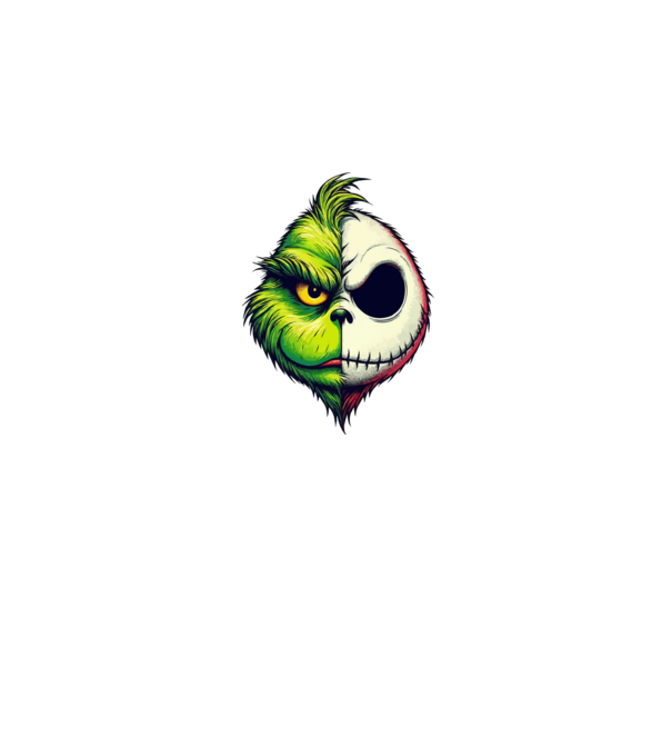 Nighmare Before Grinchmas minta fekete pólón