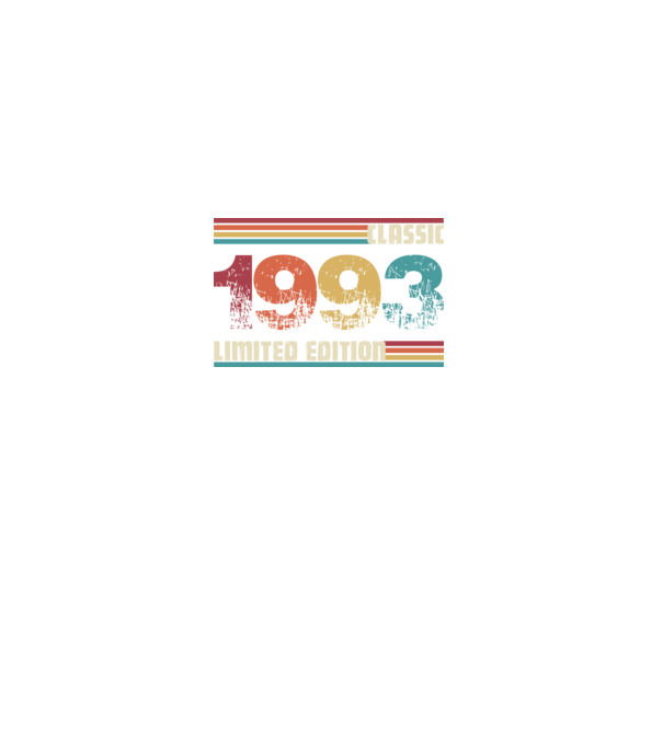 Classic 1993 minta fekete pólón