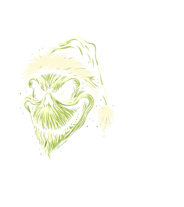 Grinch koponya minta fekete pólón