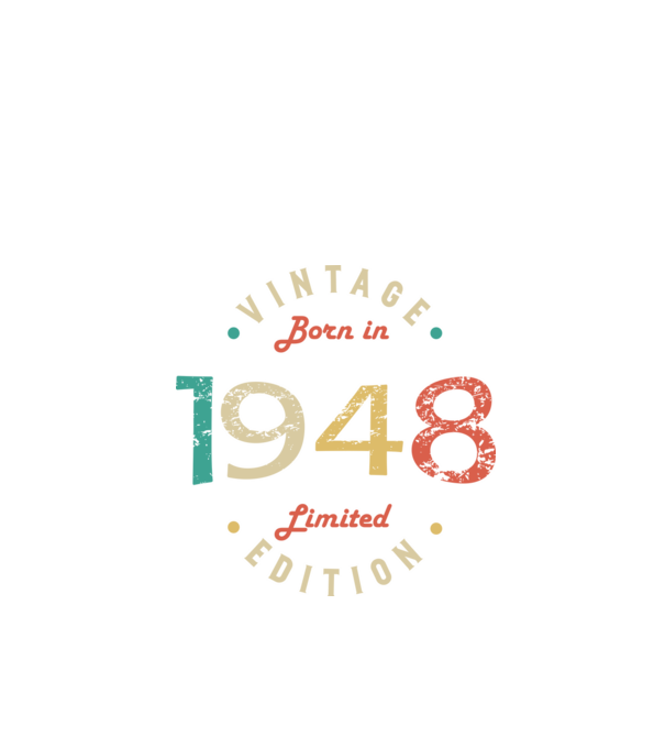 Born in 1948 minta fekete pólón