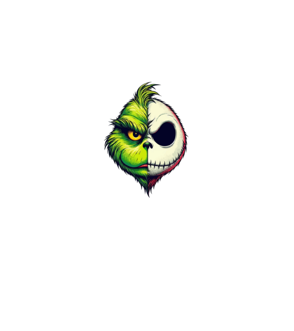 Nighmare Before Grinchmas minta fekete pólón