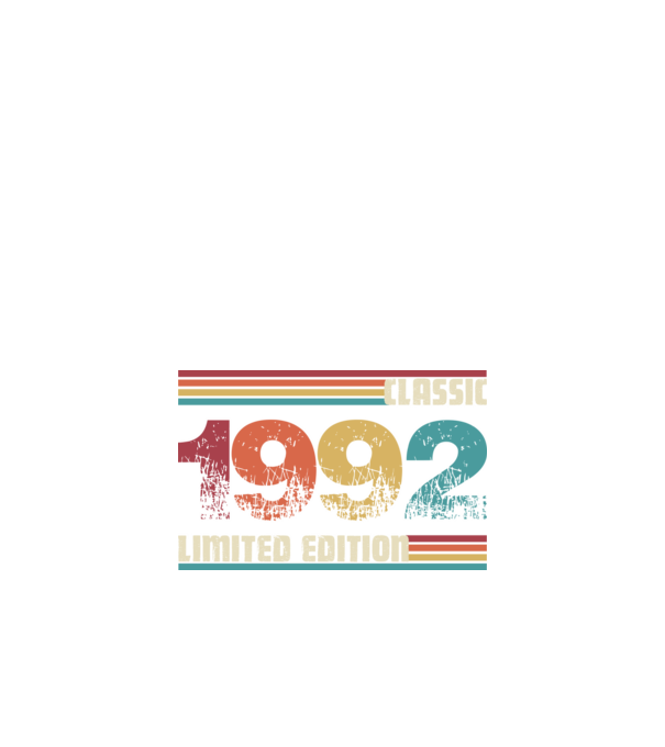 Classic 1992 minta fekete pólón