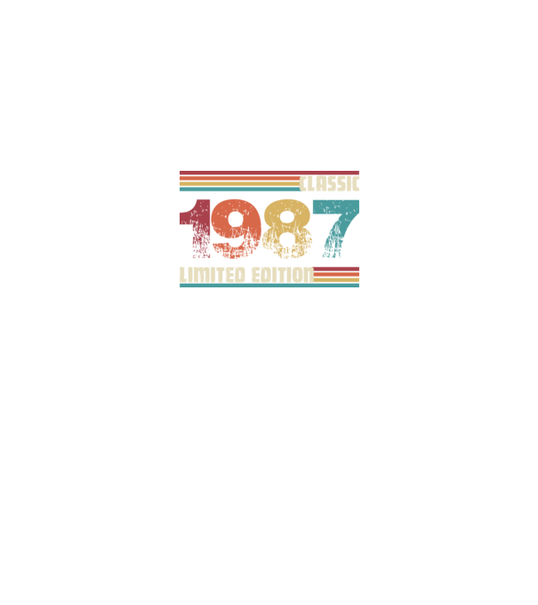 Classic 1987 minta fekete pólón