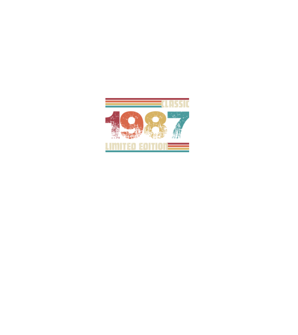 Classic 1987 minta fekete pólón