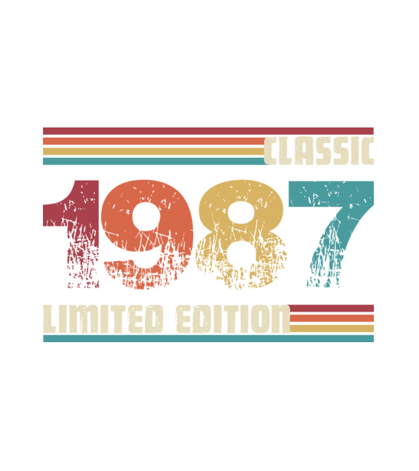Classic 1987 minta fehér pólón