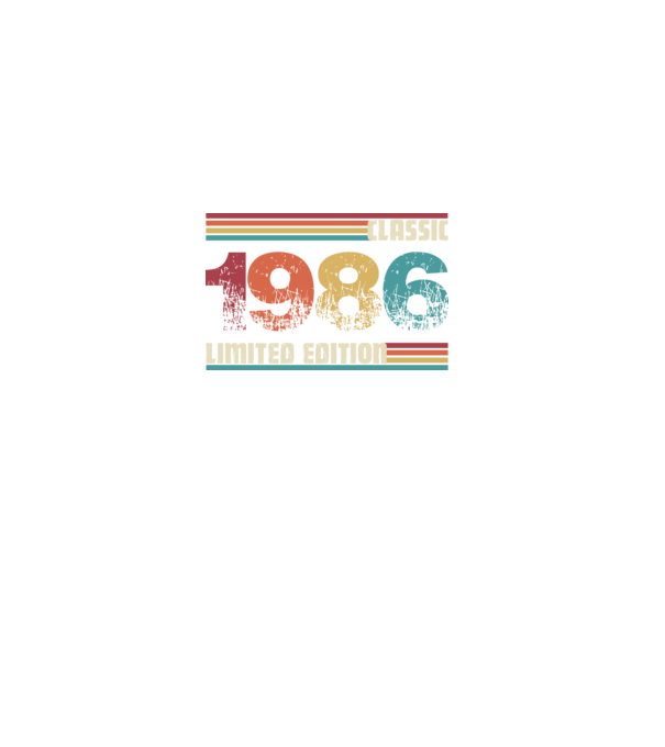 Classic 1986 minta fekete pólón