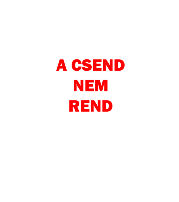 A csend nem rend minta farmerkék pólón