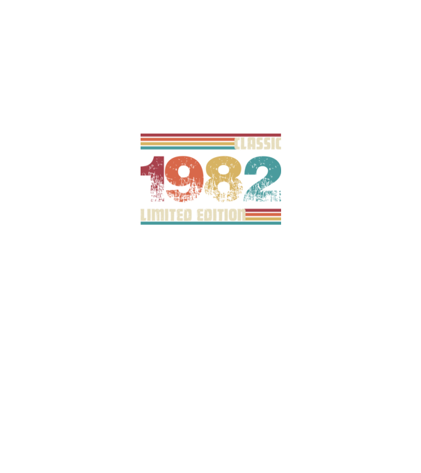 Classic 1982 minta fekete pólón