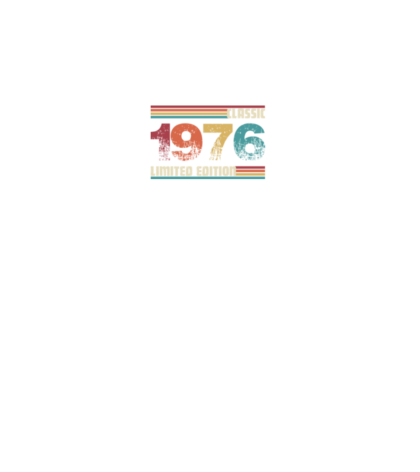 Classic 1976 minta fekete pólón