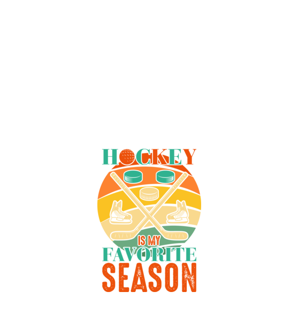 Hockey season minta fekete pólón