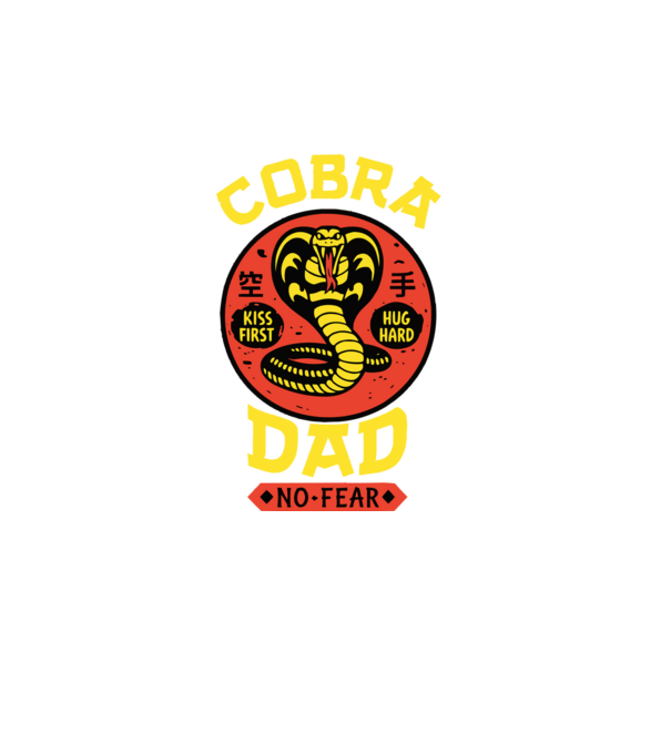 Cobra Dad minta türkiz pólón