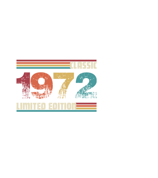 Classic 1972 minta fekete pólón