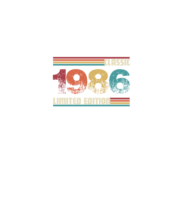 Classic 1986 minta fekete pólón