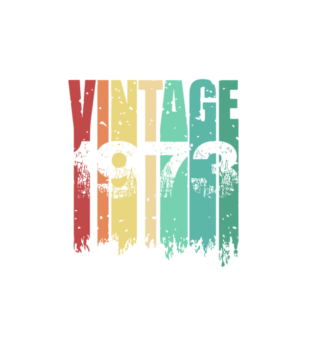 Vintage 1973 minta fehér pólón