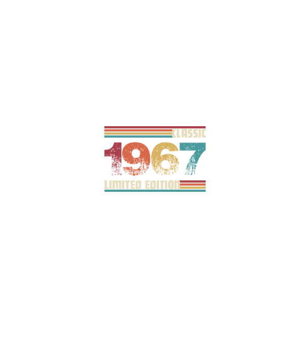 Classic 1967 minta fekete pólón
