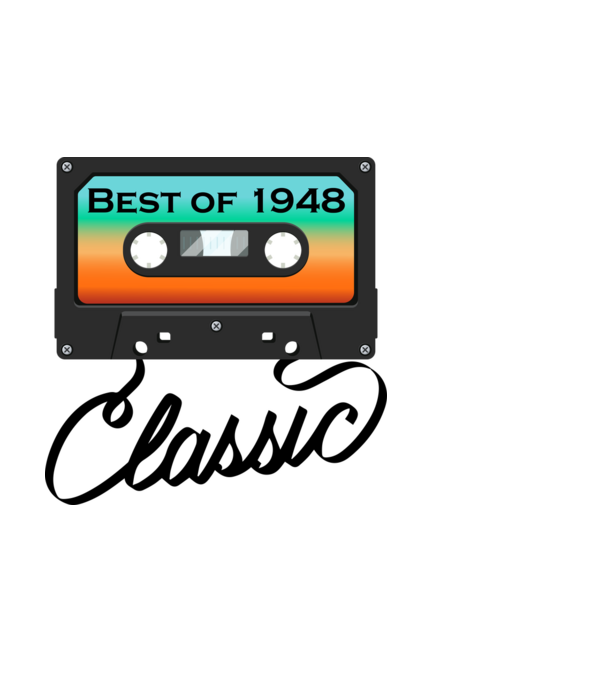 Best Of 1948 minta fehér pólón
