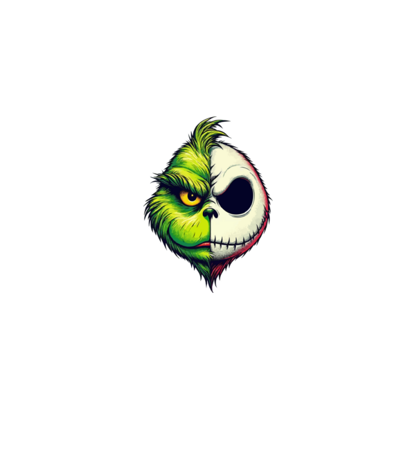 Nighmare Before Grinchmas minta fekete pólón