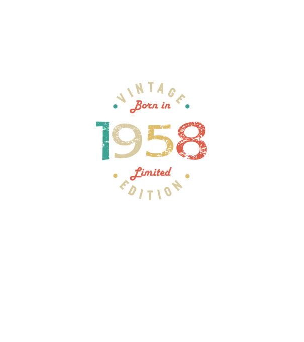 Born in 1958 minta fekete pólón