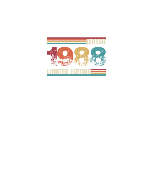 Classic 1988 minta fekete pólón