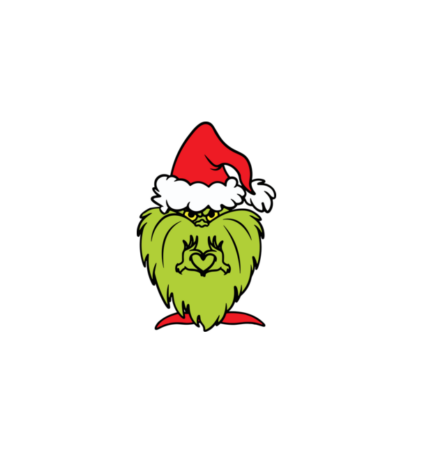 Grinchmas minta sötétkék pólón
