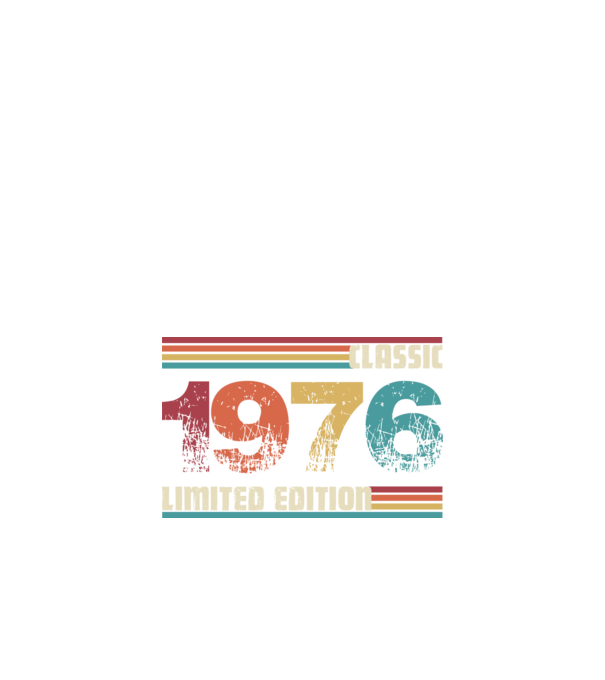 Classic 1976 minta fekete pólón
