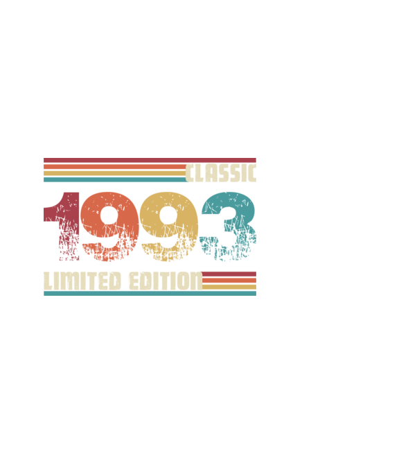 Classic 1993 minta fekete pólón