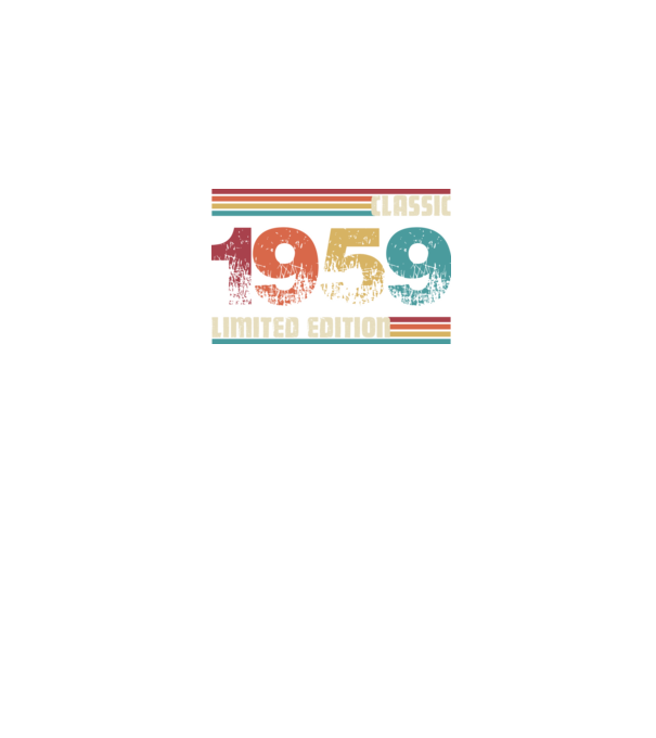 Classic 1959 minta fekete pólón