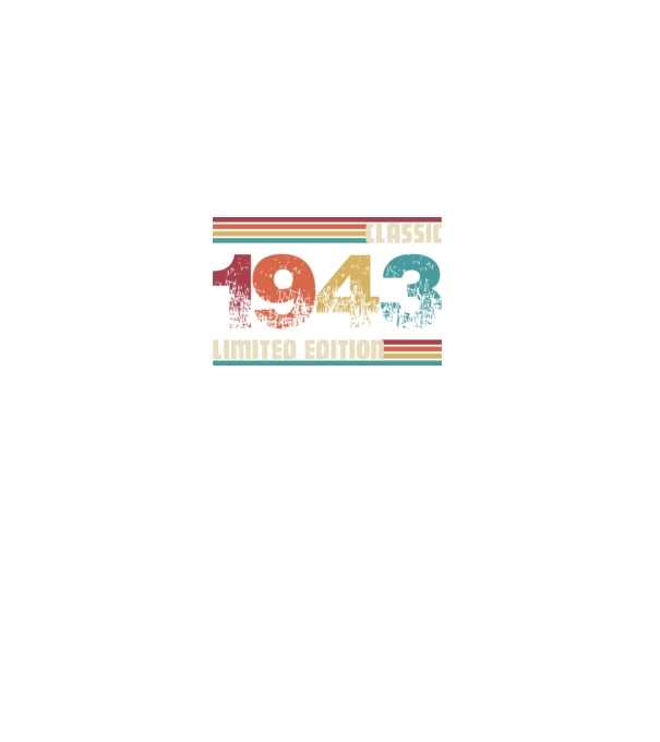Classic 1943 minta fekete pólón