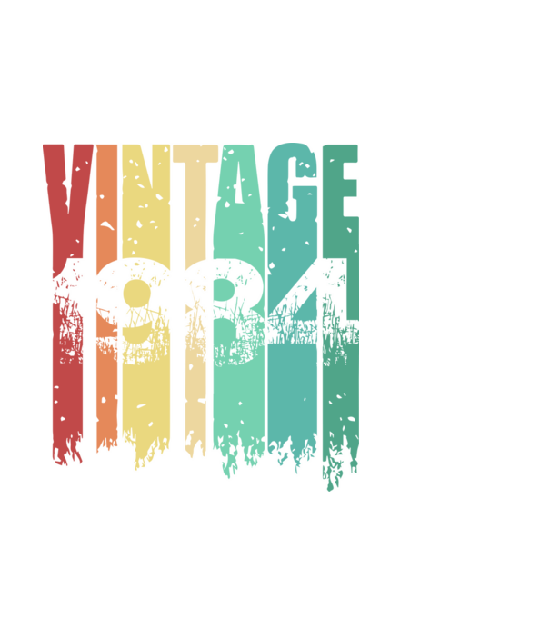 Vintage 1984 minta fekete pólón