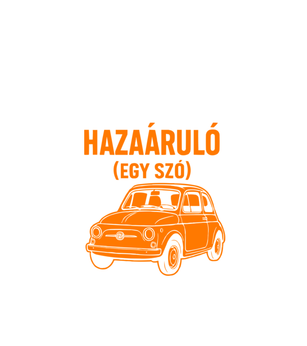Hazaáruló (egy szó) minta fekete pólón