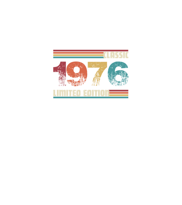 Classic 1976 minta fekete pólón
