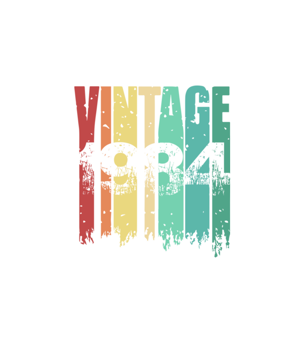 Vintage 1984 minta fehér pólón