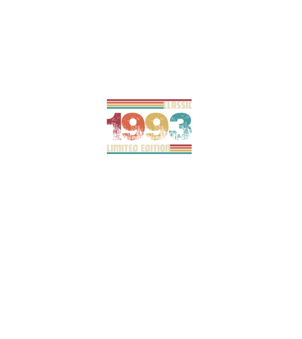 Classic 1993 minta fekete pólón