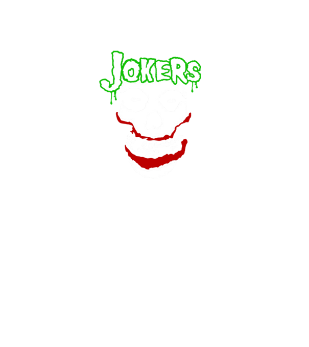 Joker minta fekete pólón