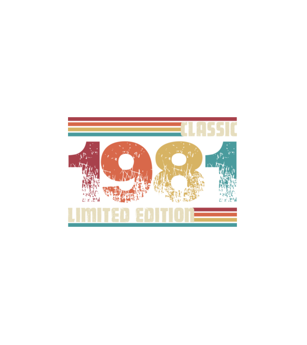 Classic 1981 minta fehér pólón