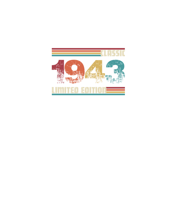Classic 1943 minta fekete pólón