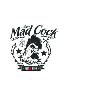 Mad cook minta fehér pólón