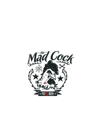 Mad cook minta fehér pólón