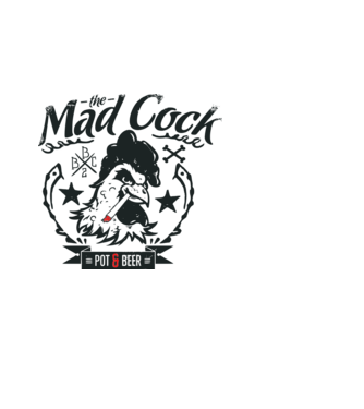 Mad cook minta fekete pólón