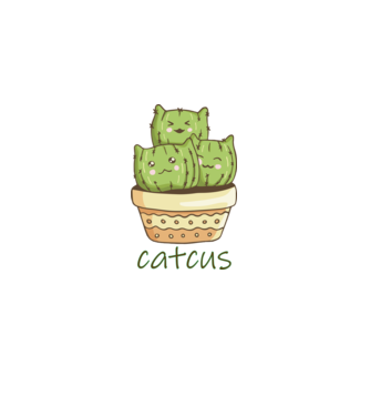 Cica - kaktusz - Catcus minta piros pólón