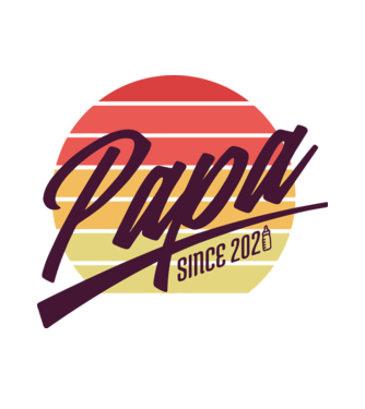 Papa 2021 óta  minta fehér pólón