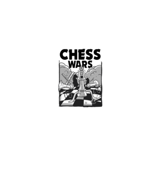 Sakk - chess wars minta türkiz pólón