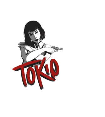 La casa de papel - Tokio minta fekete pólón